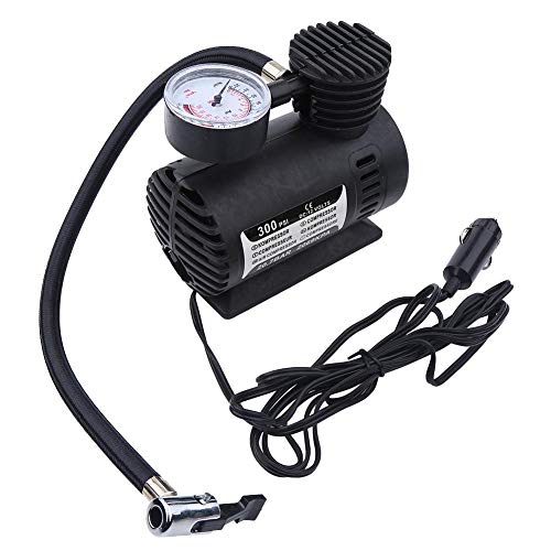 12V Mini Air Compressor, Portable Electric Digital Tire Inflator Pump for Car