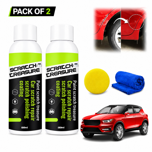 (Pack of 2) Scratch Creasure Car Scratch Remover