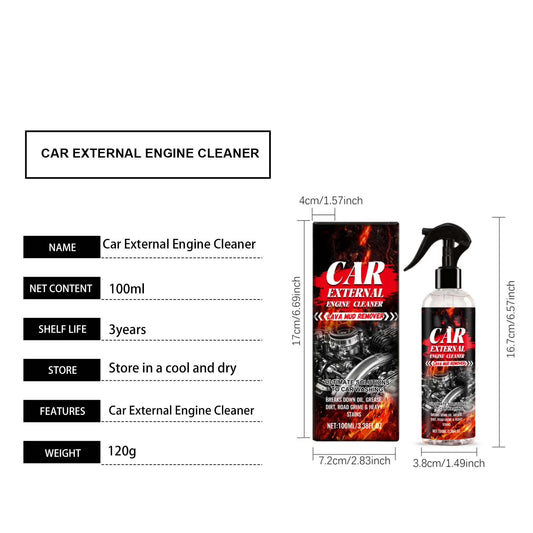 (Pack of 2) Car Engine Cleaner