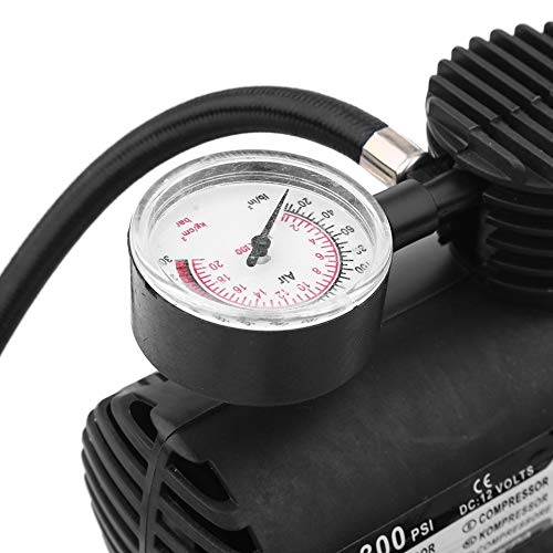 12V Mini Air Compressor, Portable Electric Digital Tire Inflator Pump for Car
