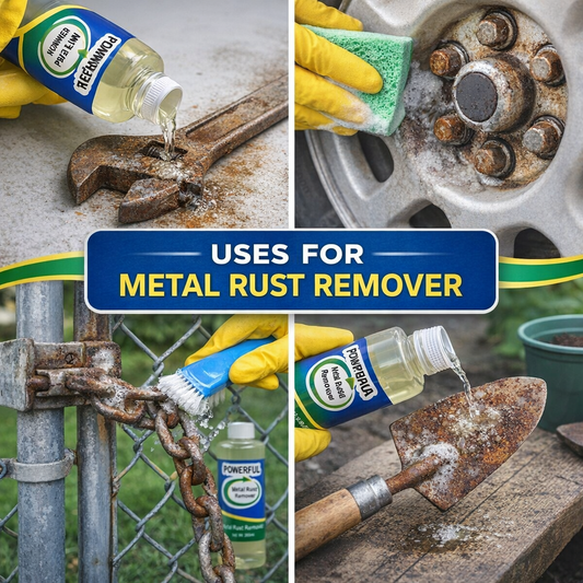 (Pack of 2) Powerful Metal Rust Remover